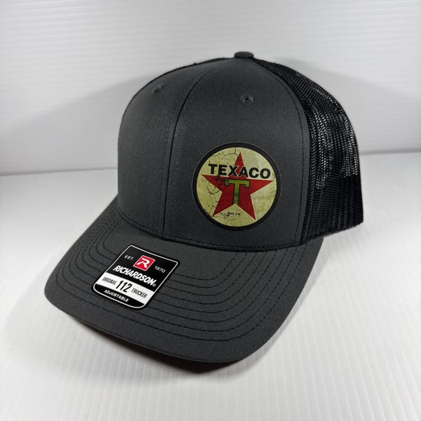 Texaco Vintage Sign Logo Printed Richardson 112 snapback