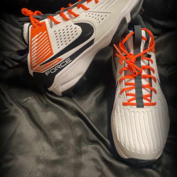 Nike Force Savage Pro 3 Shark Clemson Tigers Football Cleats FJ8163-106