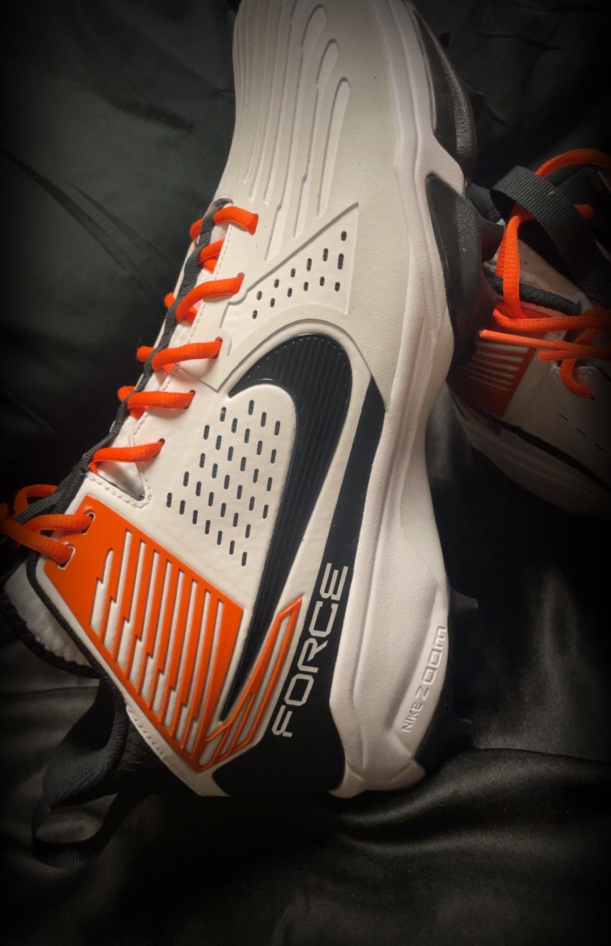 Nike Force Savage Pro 3 Shark Clemson Tigers Football Cleats FJ8163-106 4