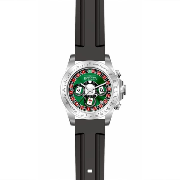 Invicta Speedway Men's Quartz Chronograph Roulette Casino Green Dial Watch 44642