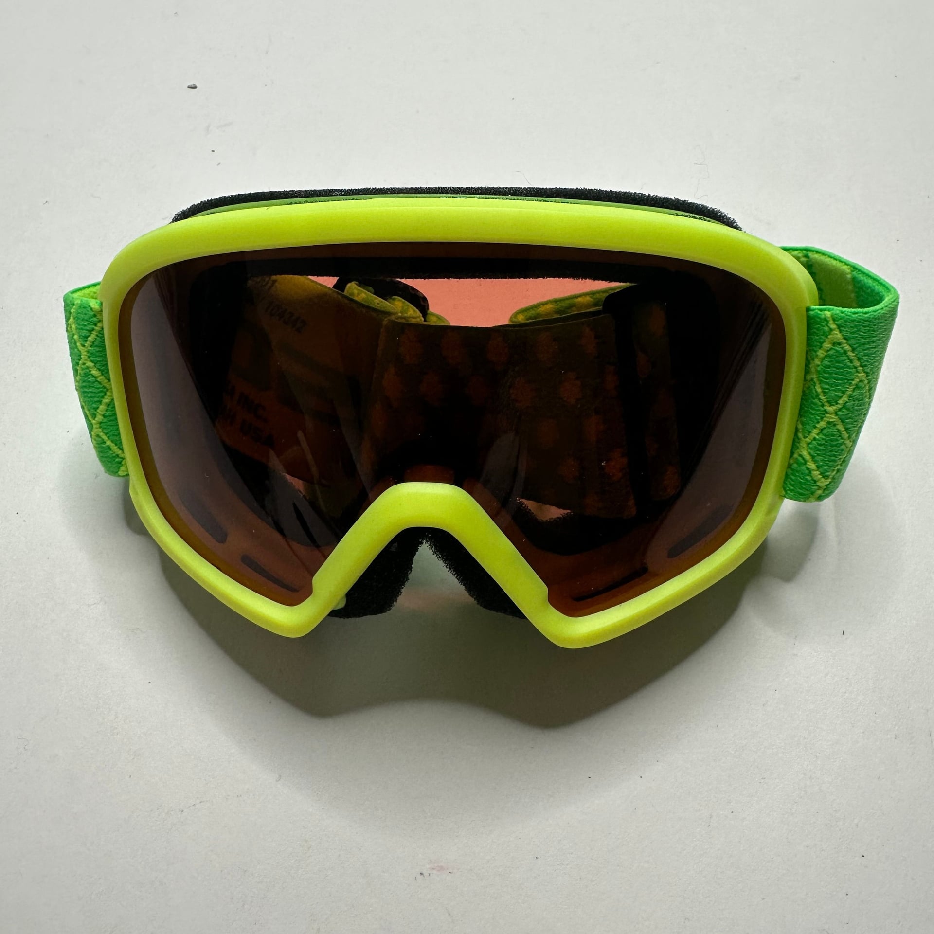 Scott Junior Witty Kids Neon Green Snow Ski Goggles 2