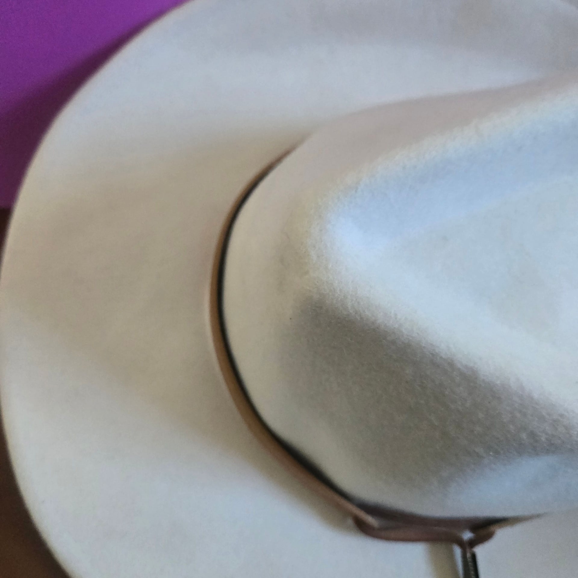 Altar'd State Women's Wool Fedora Hat Brim Western Rancher Felt Cream NWT 4