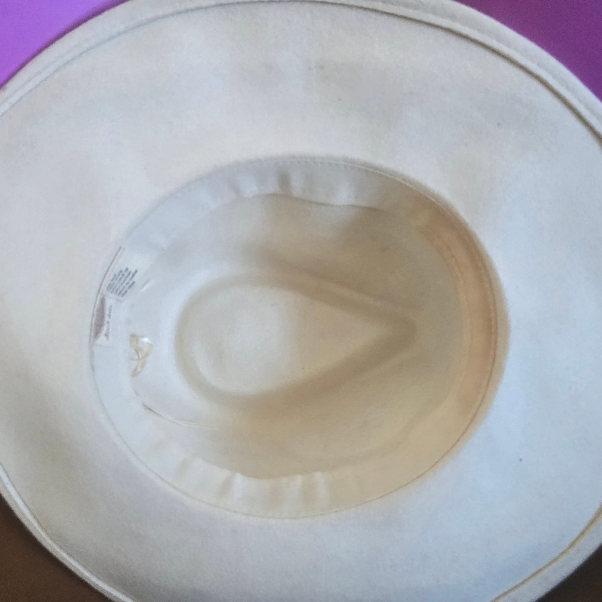 Altar'd State Women's Wool Fedora Hat Brim Western Rancher Felt Cream NWT 13