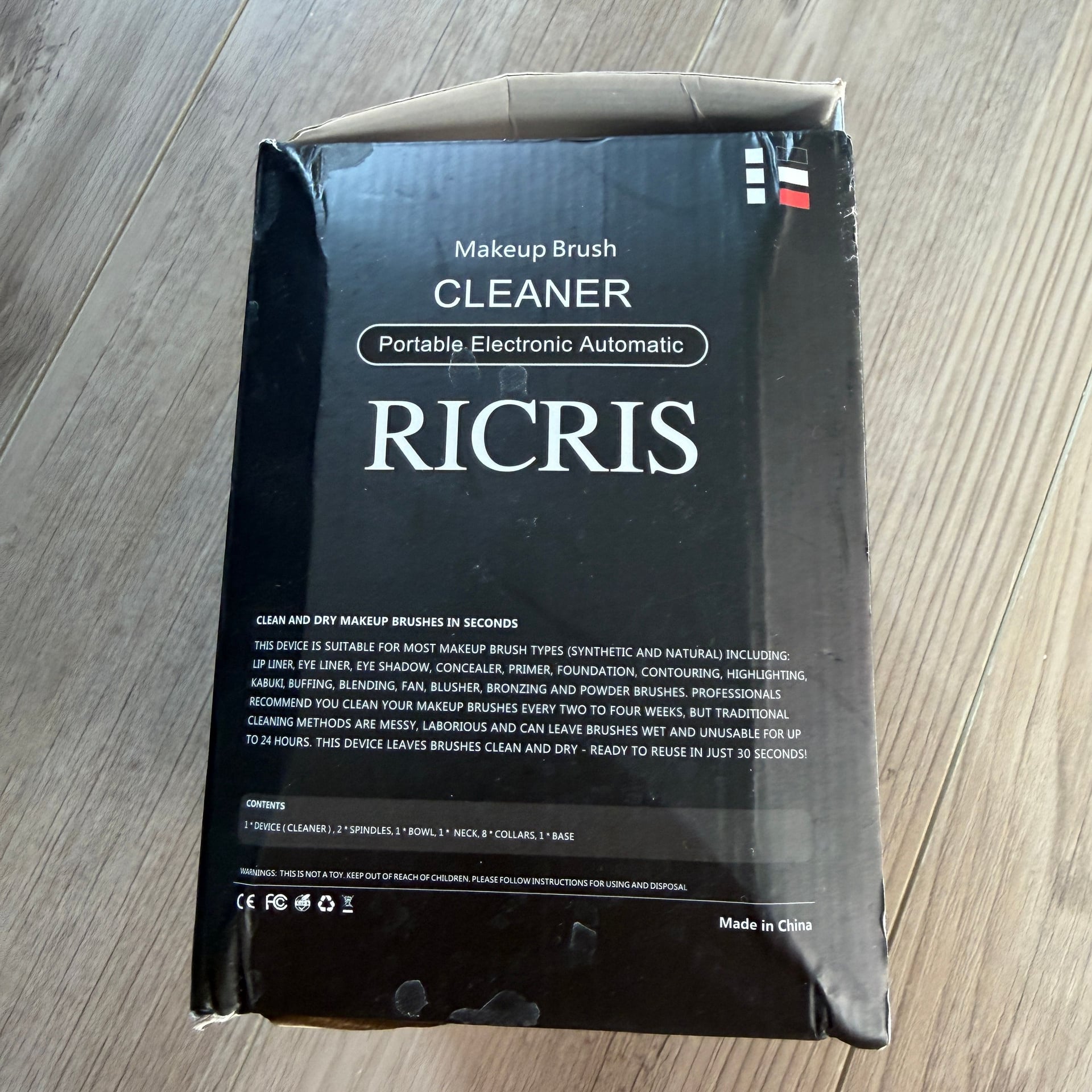 Brand New RICRIS Electric Makeup Brush Cleaner & Dryer 4