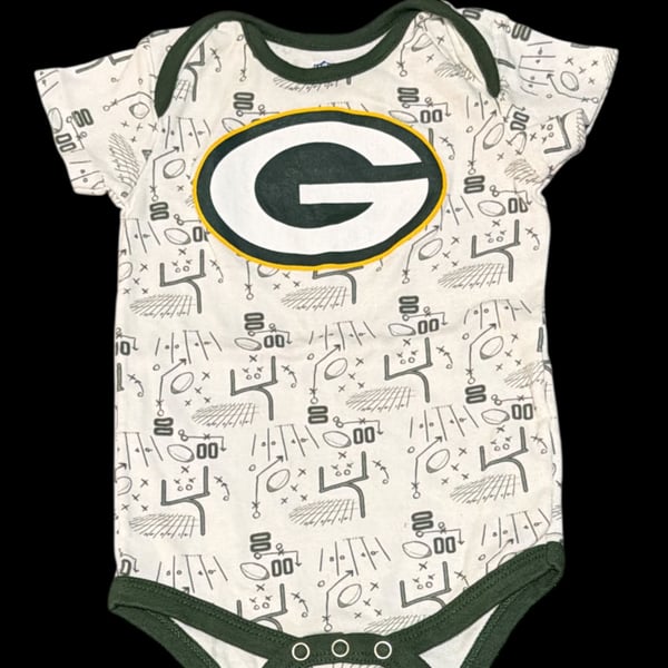 NFL Green Bay Packers Playbook Graphics Baby Bodysuit 18M