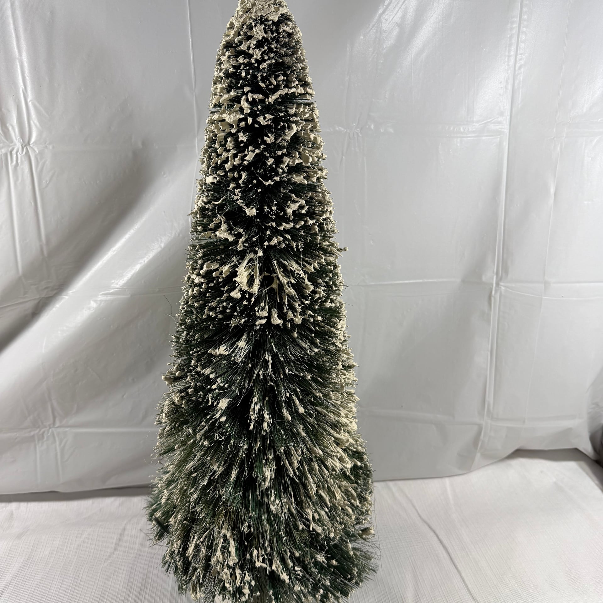 Vintage Department 56 Village Frosted Spruce 22 inch Accessory 1