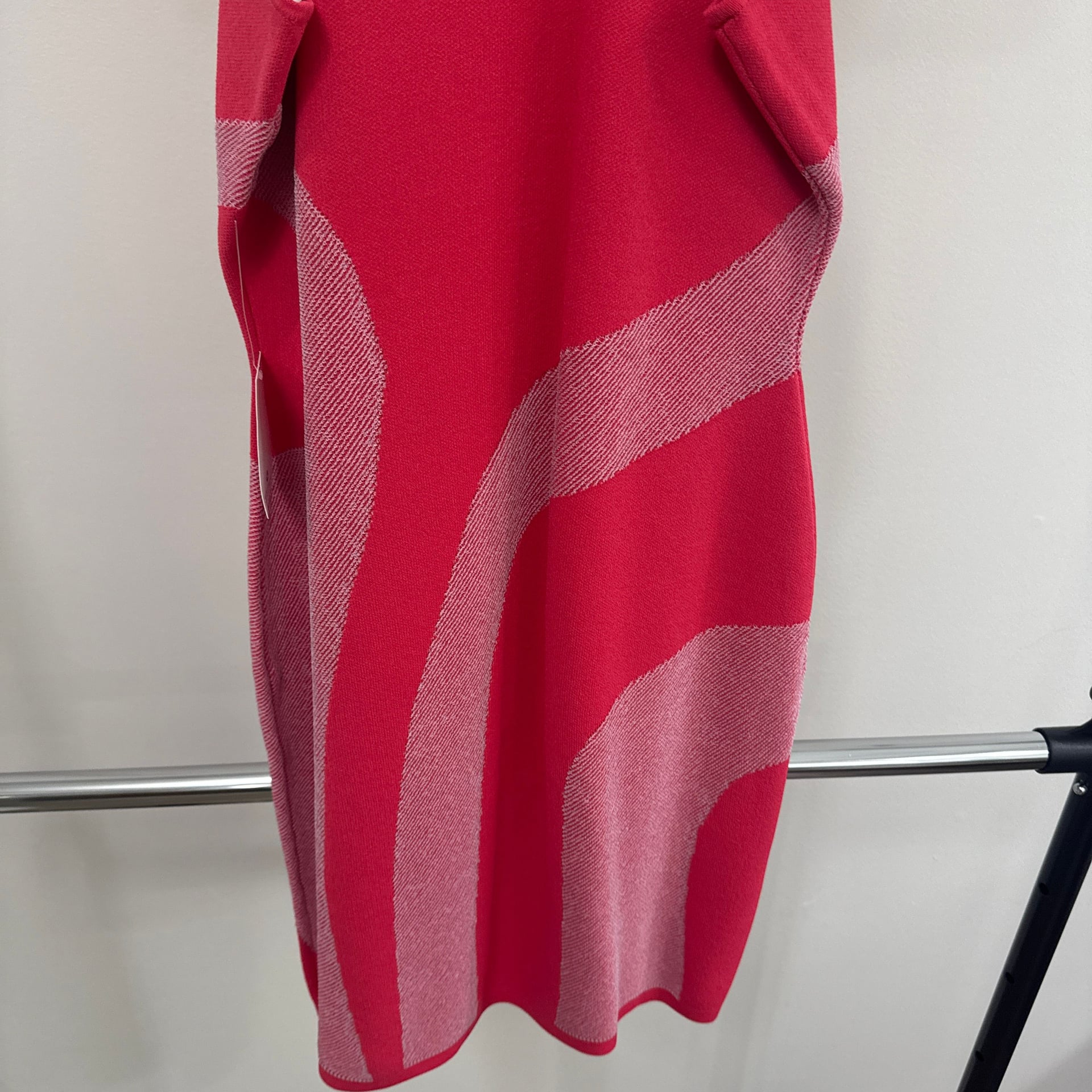 Herve Leger Jacquard-Knit Mini Dress In Coral - 55% Off 6