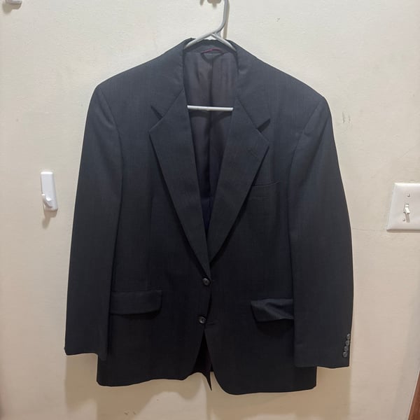 Vintage Hart Schaffner & Marx Viracle Pinstripe Suit Jacket for Dayton Hudson