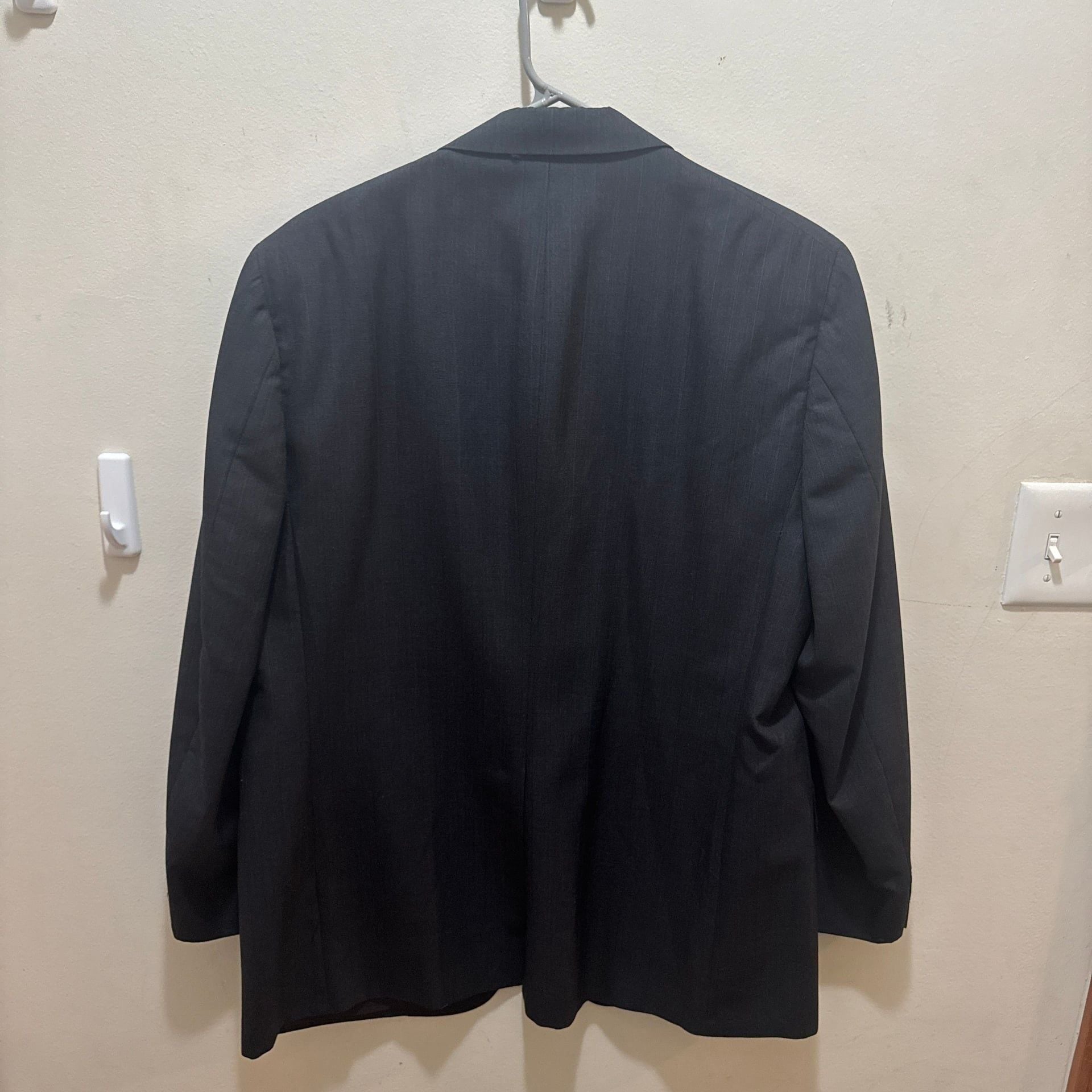 Vintage Hart Schaffner & Marx Viracle Pinstripe Suit Jacket for Dayton Hudson 3