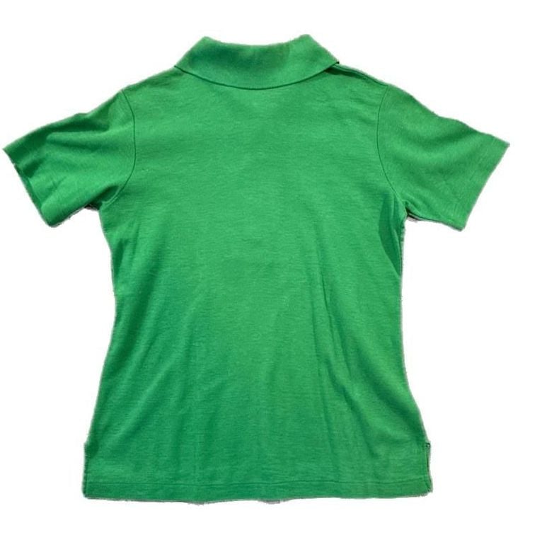 Vintage Woman’s Haymaker Lacoste Green Short Sleeve Pique Polo Shirt Size 34 Golf 4