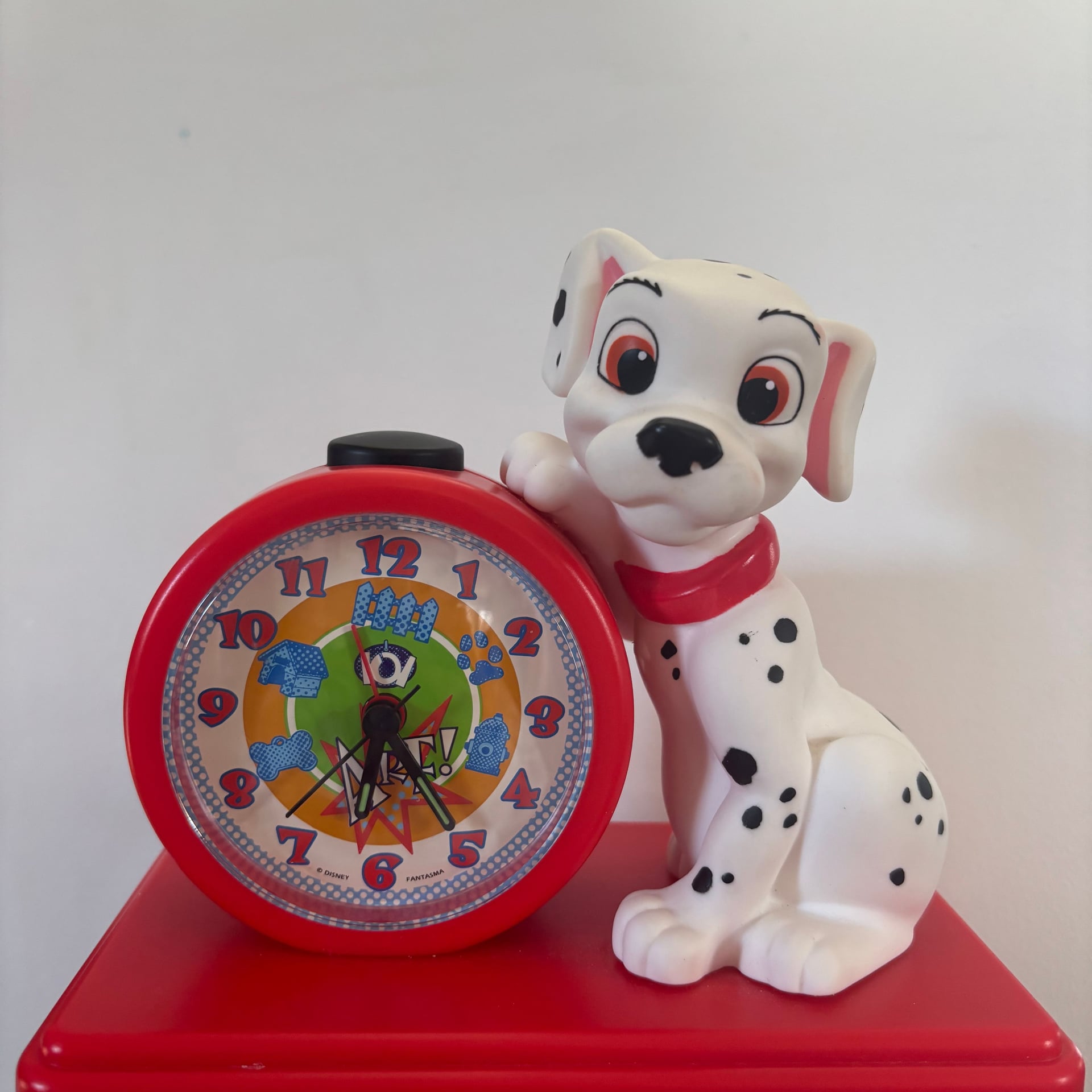 Vintage Disney 101 Dalmatians Barking Alarm Clock by Fantasma 1