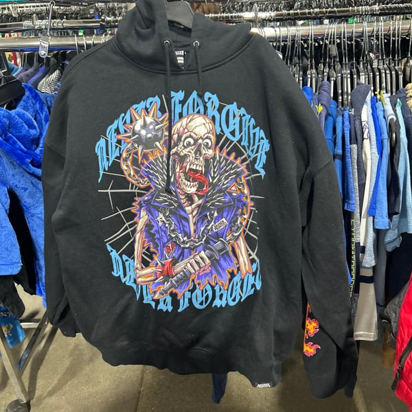 Broken Promises Never Forgive Black Hoodie
