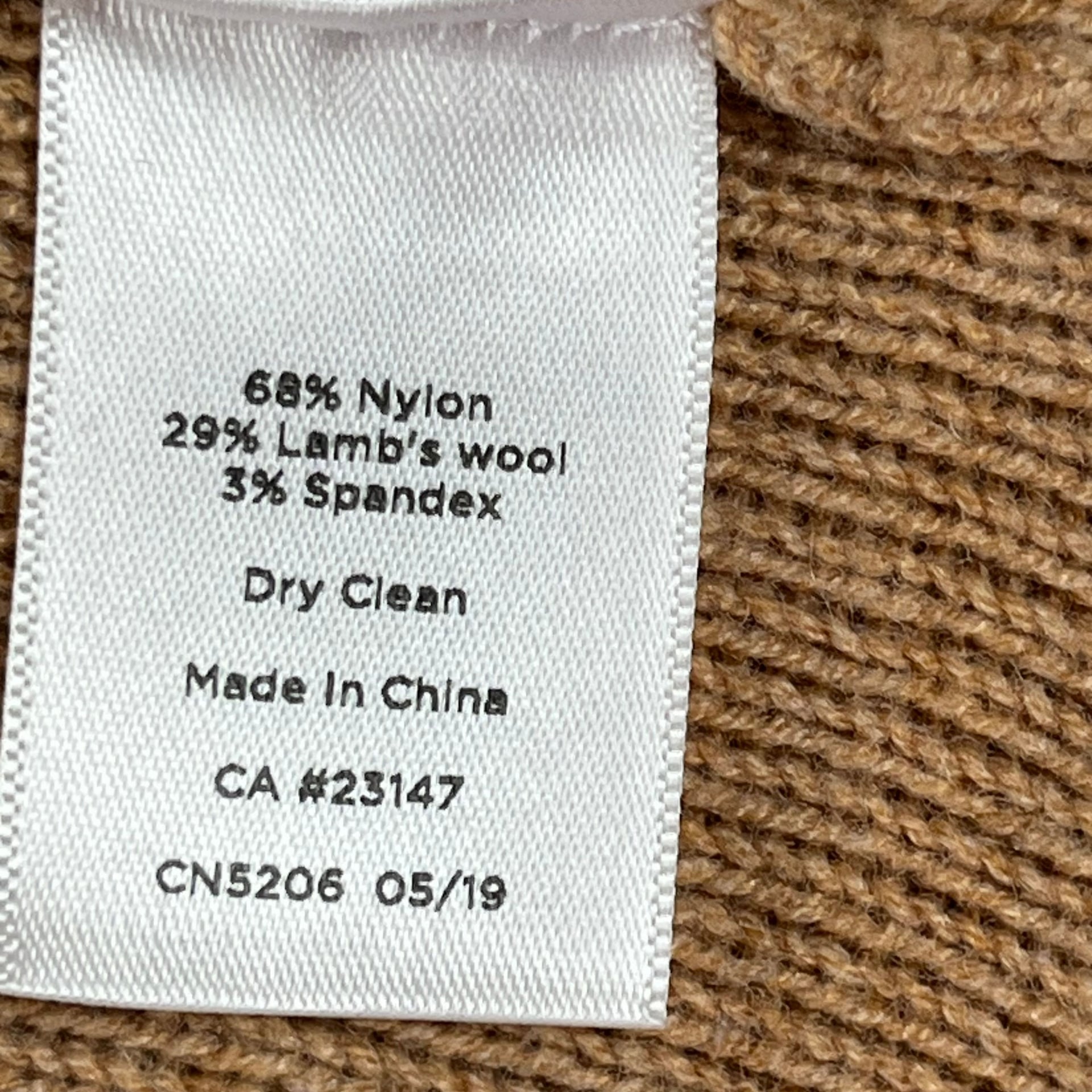 Talbots Lambswool Blend Cardigan Patch Pocket Sweater XL Quiet Luxury 8