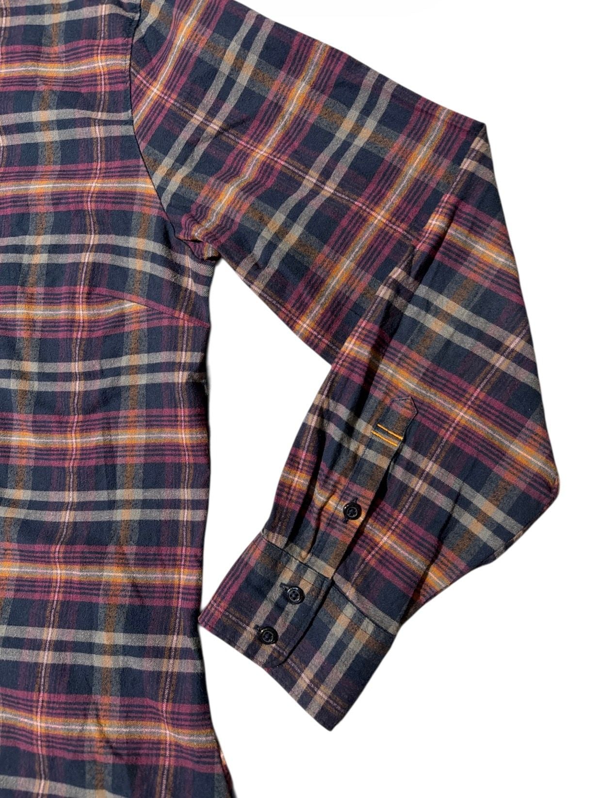 Orvis Flannel Button Down Shirt Women's XLarge Long Sleeve Plaid Multicolor 6