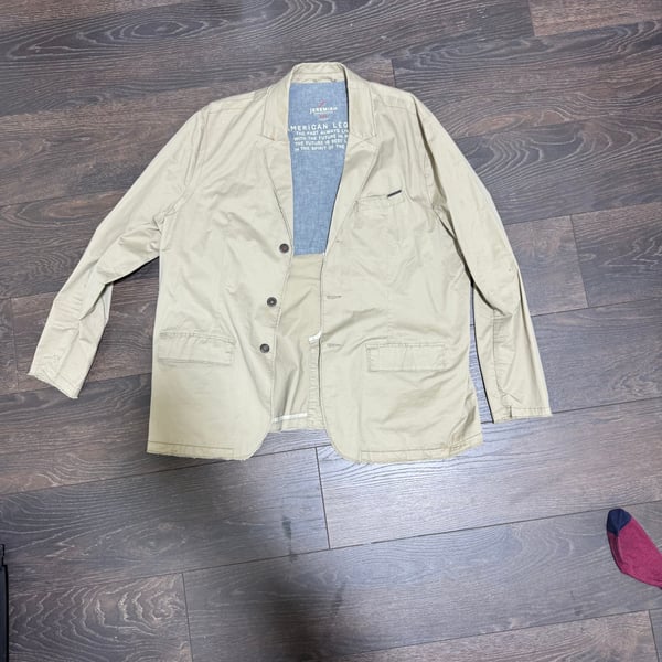 Jeremiah American Legacy Khaki Blazer Jacket XXL Casual Mens Unstructured Sport Coat