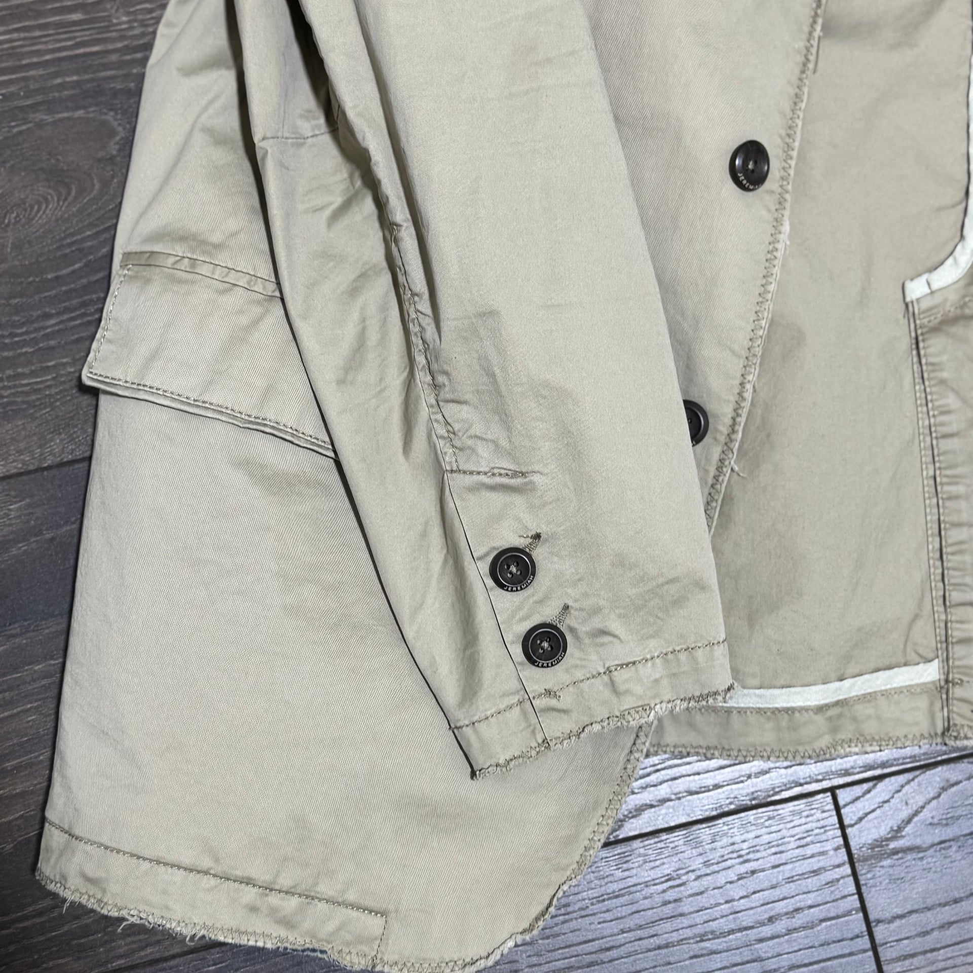 Jeremiah American Legacy Khaki Blazer Jacket XXL Casual Mens Unstructured Sport Coat 13