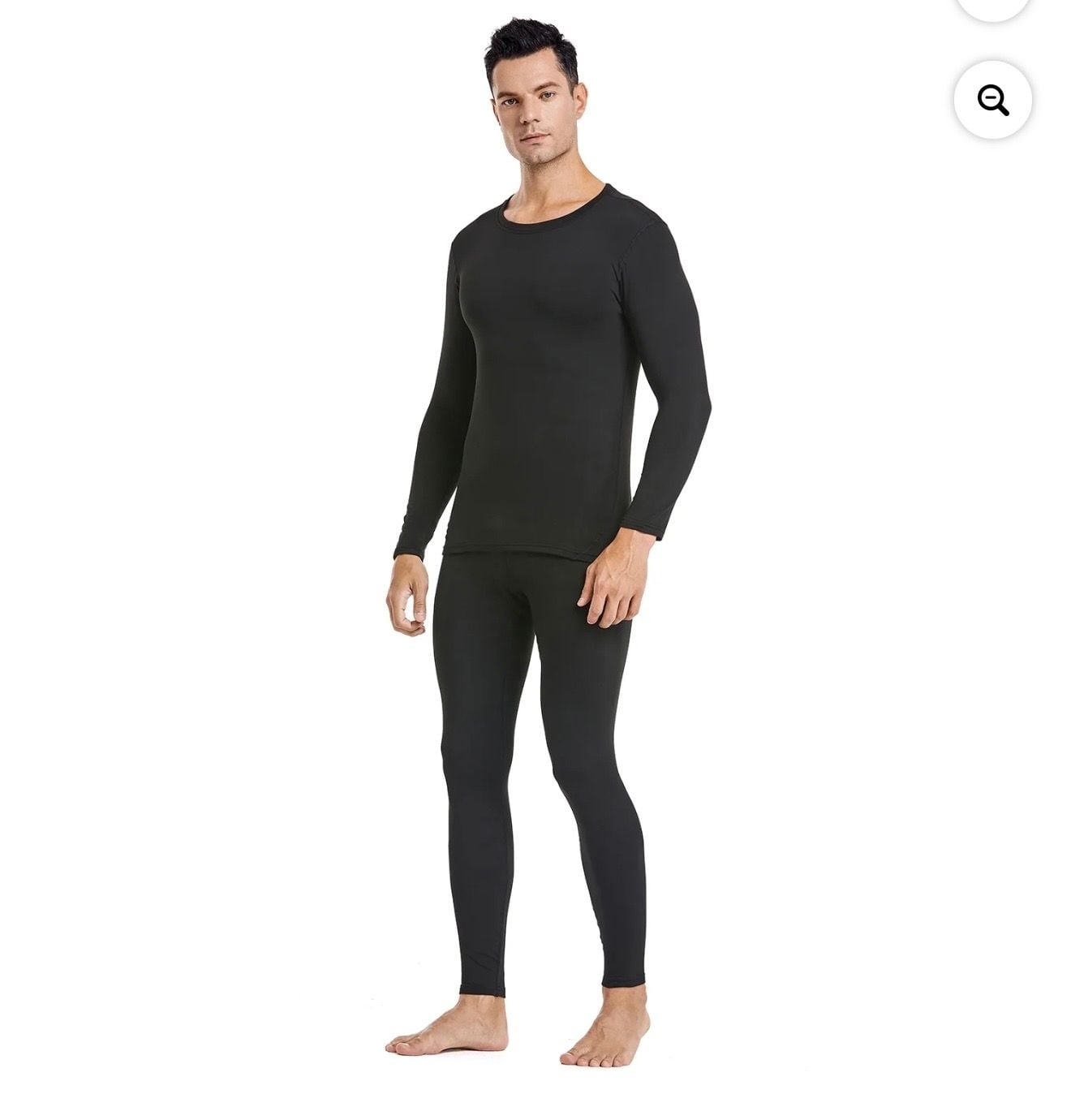 HEROBIKER Men's Winter Thermal Clothing Set, Fleece Lined Base Layer for Extreme Cold Weather - .com, 1