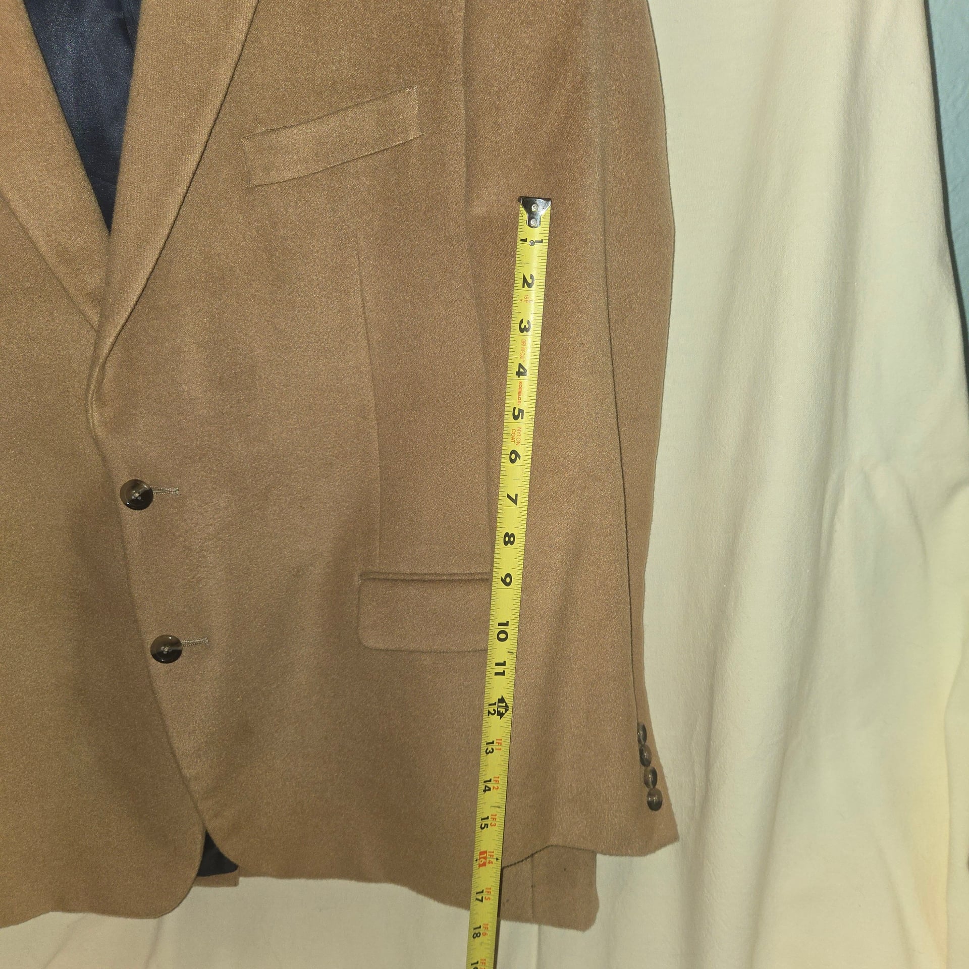 NAUTICA Suede-Like Sport Jacket 46R Used 8