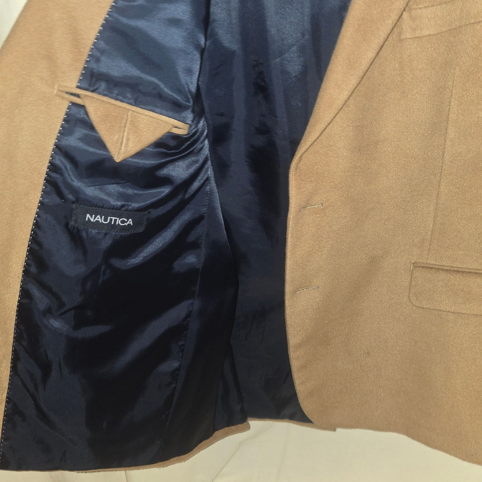 NAUTICA Suede-Like Sport Jacket 46R Used 12
