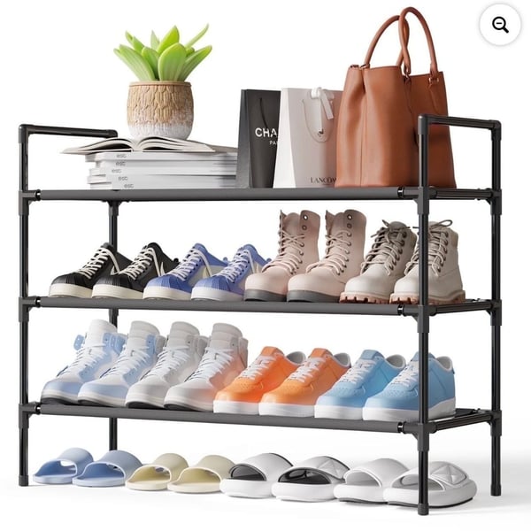 Sakugi 3-Tier Shoe Rack 26 in