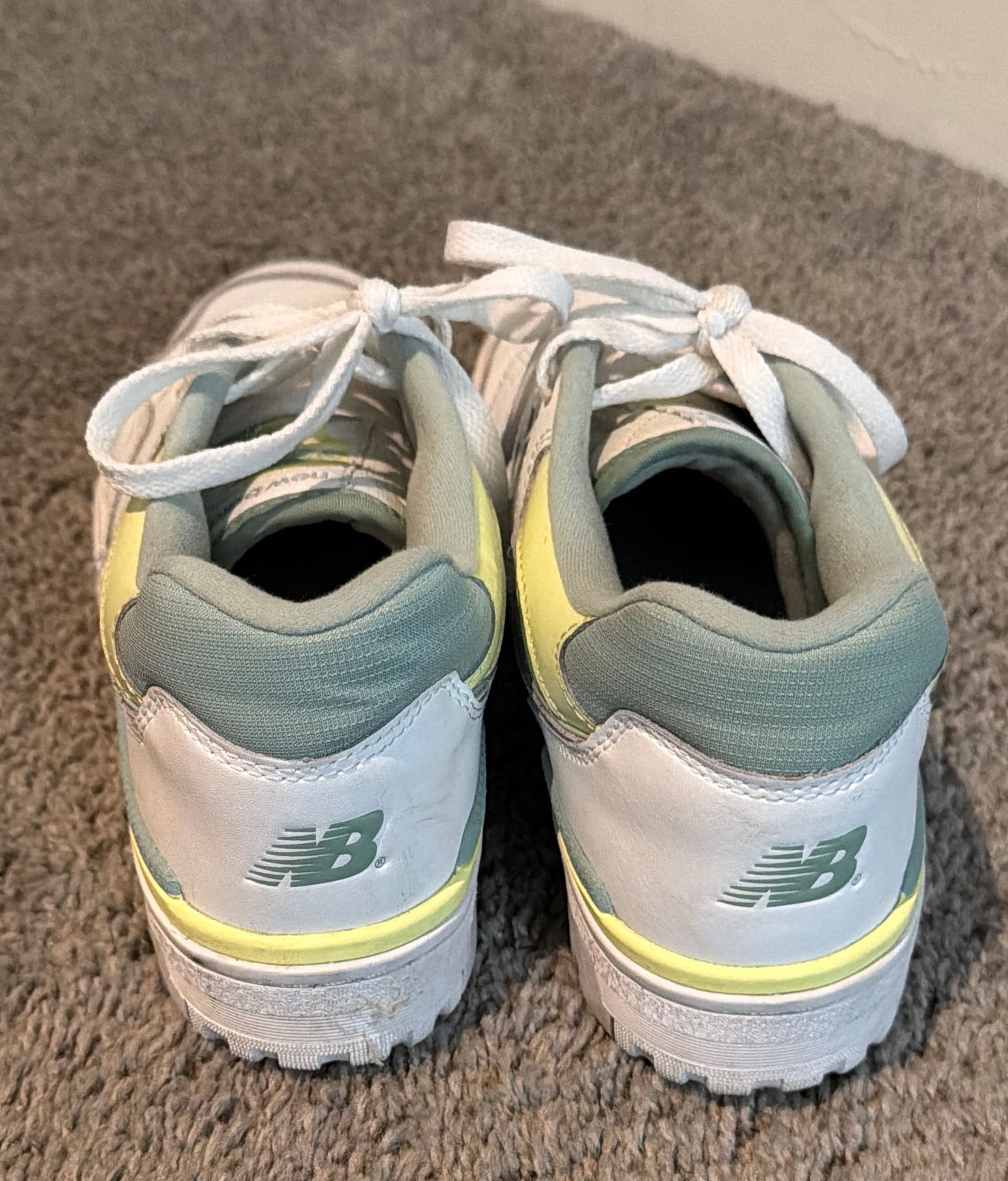 New Balance Women's 550 'Salt Marsh Limelight' Size 10.5 Women’s 5