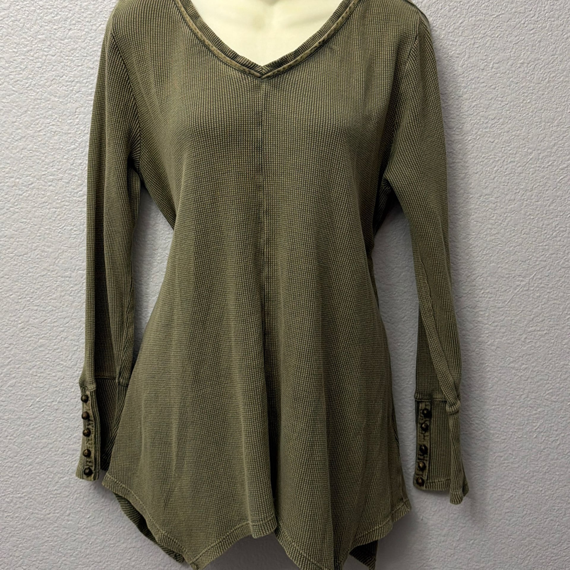 Soft Surroundings Ribbed Top Size S 3