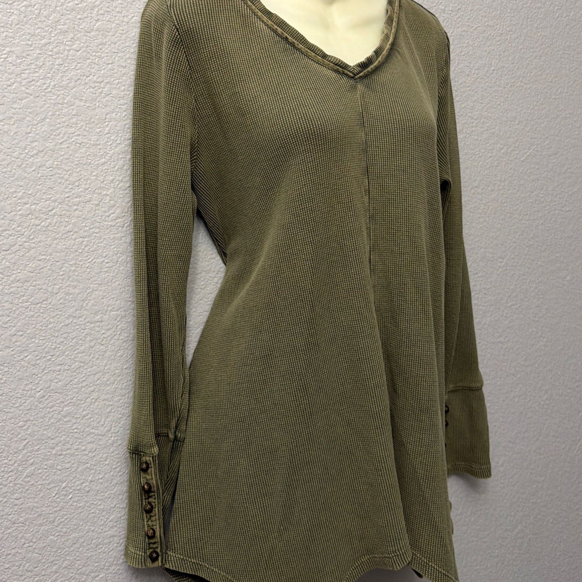 Soft Surroundings Ribbed Top Size S 5
