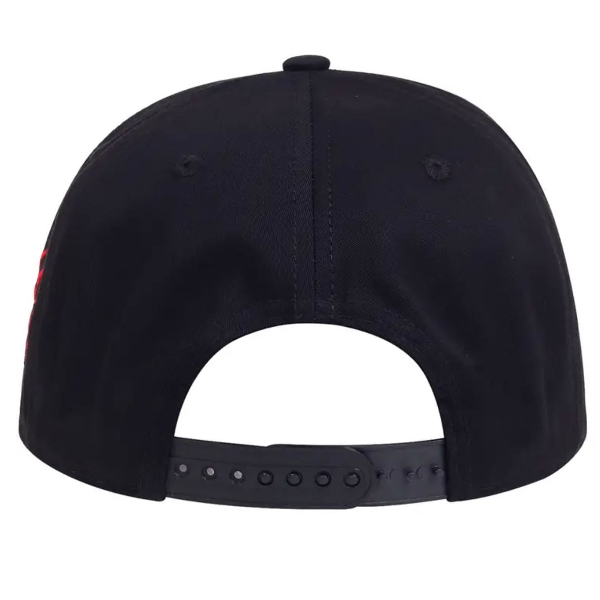 Black Tiger Embroidery Flat Peak Snapback Baseball Cap with Claw Scar 4