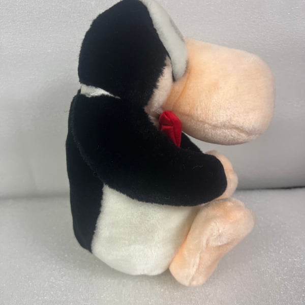 Vintage 1985 Dakin Opus the Penguin Plush Bloom County Stuffed Animal with Tags