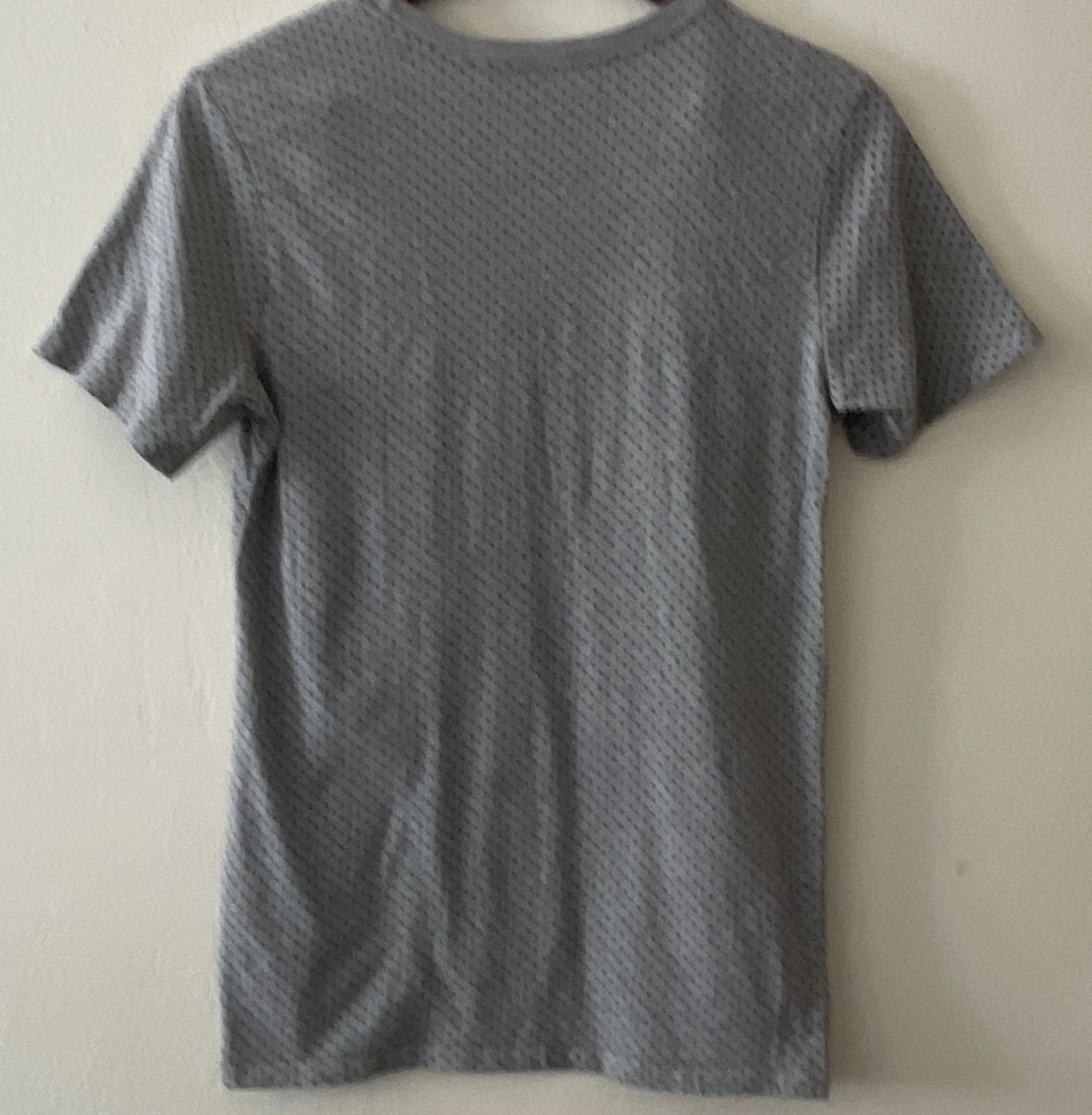 Nike Court Gray Allover Print Graphic T-Shirt - Men's Size XS 2