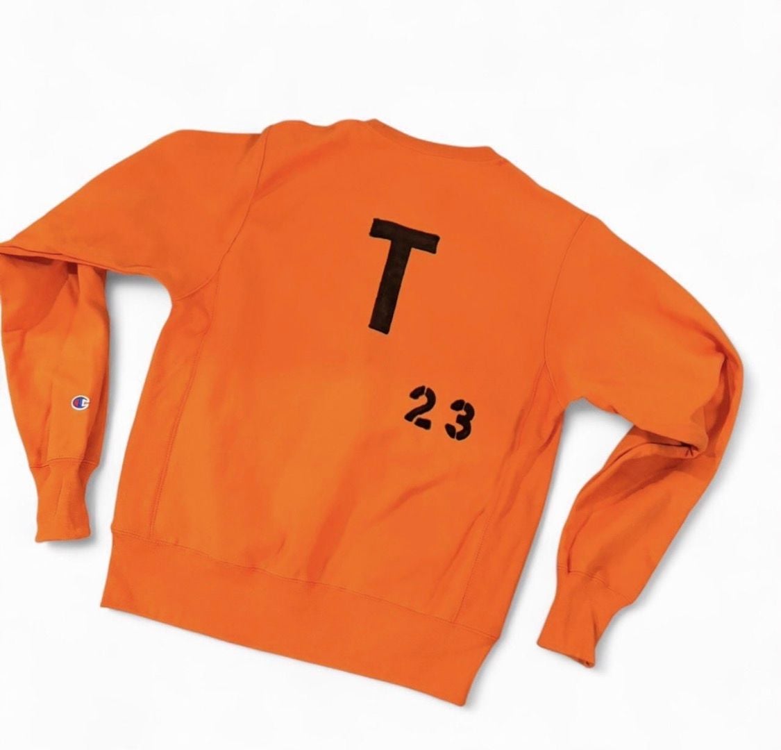 Champion Reverse Weave Tennessee Orange Sweatshirt Practice #23 2