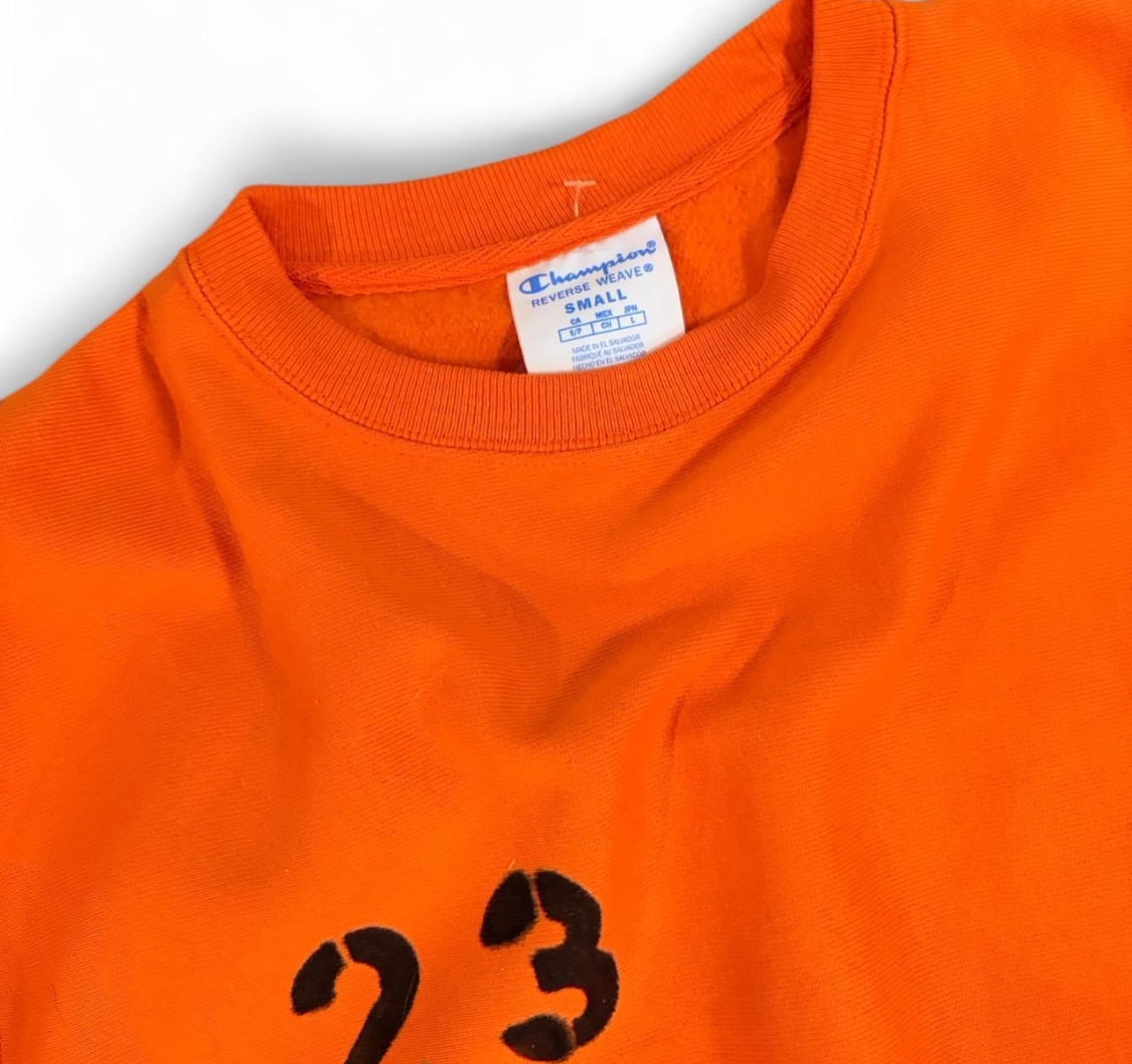 Champion Reverse Weave Tennessee Orange Sweatshirt Practice #23 4