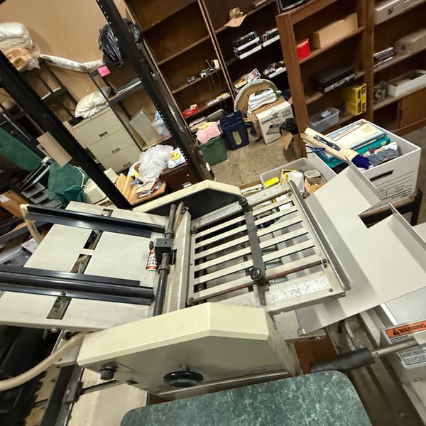 Paper Folder (Commercial) Martin Yale 959AF Air-Feed AutoFolder Heavy Duty Paper Folding Machine