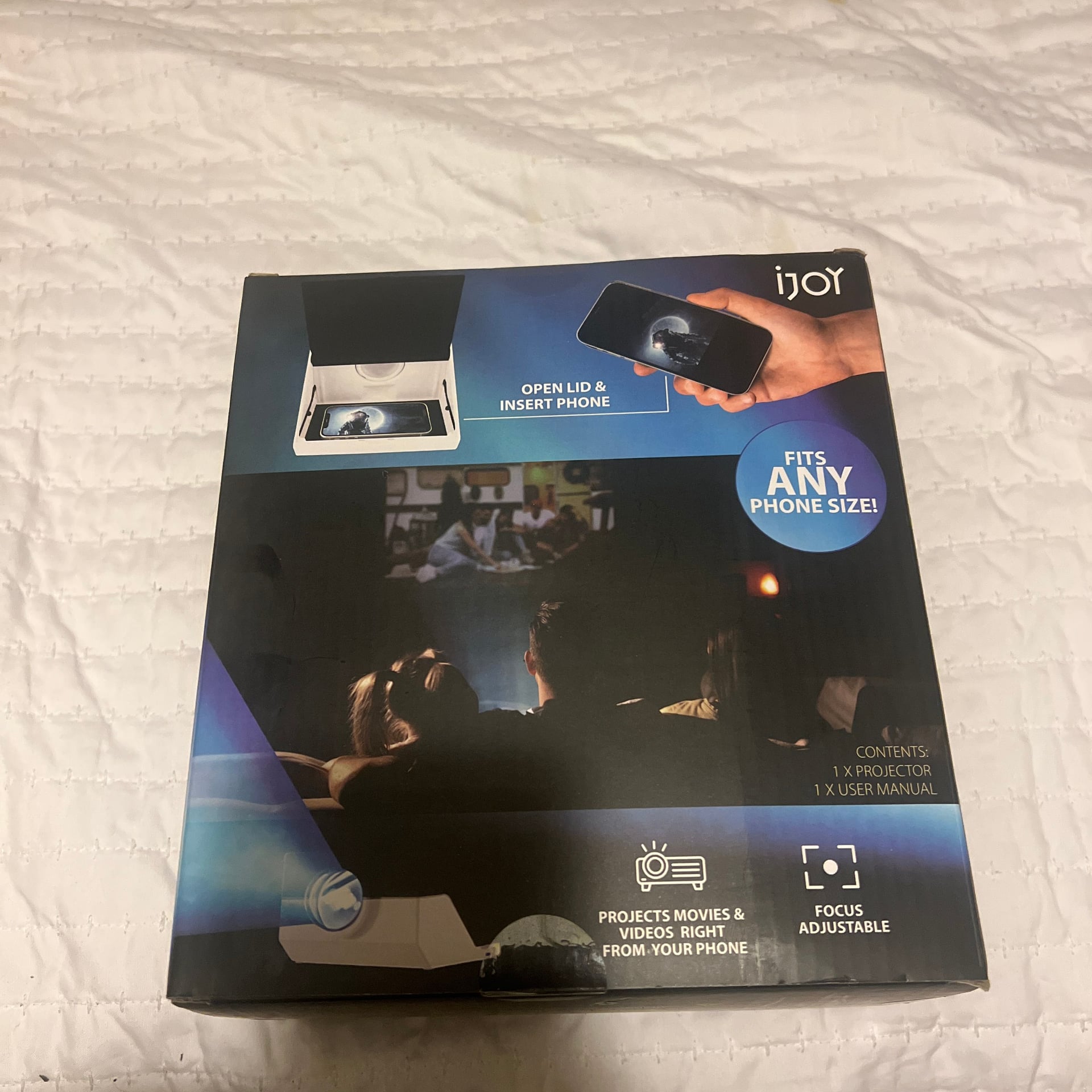 iJOY Smartphone Cinema Projector for Movies and Videos - Portable Home Theater 2