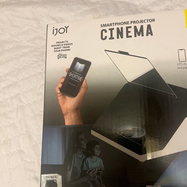 iJOY Smartphone Cinema Projector for Movies and Videos - Portable Home Theater