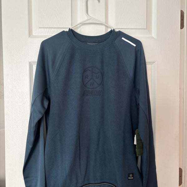 Roark White Cloud Active Crew Sweatshirt - Navy