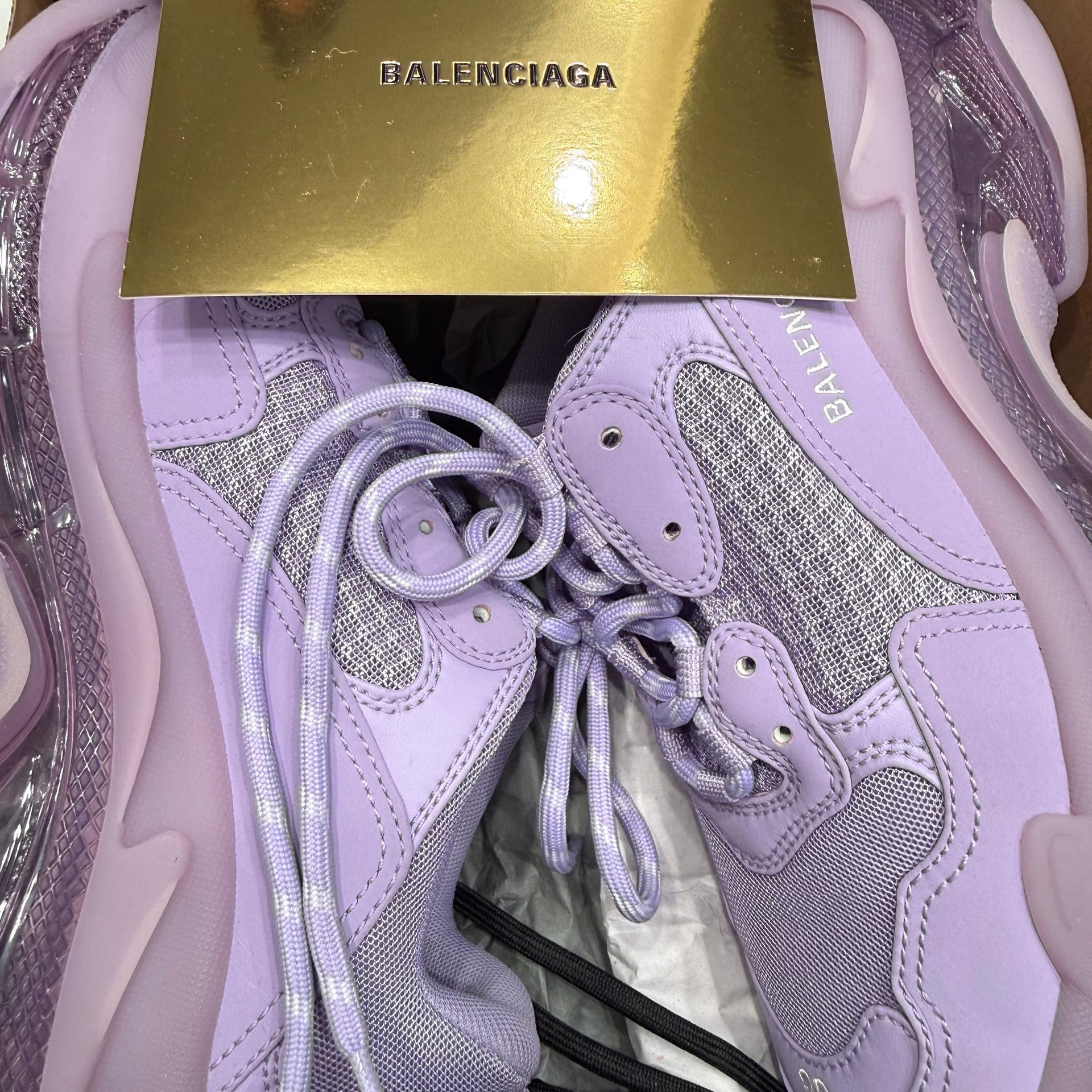 Balenciaga Wmns Triple S Sneaker purple 9