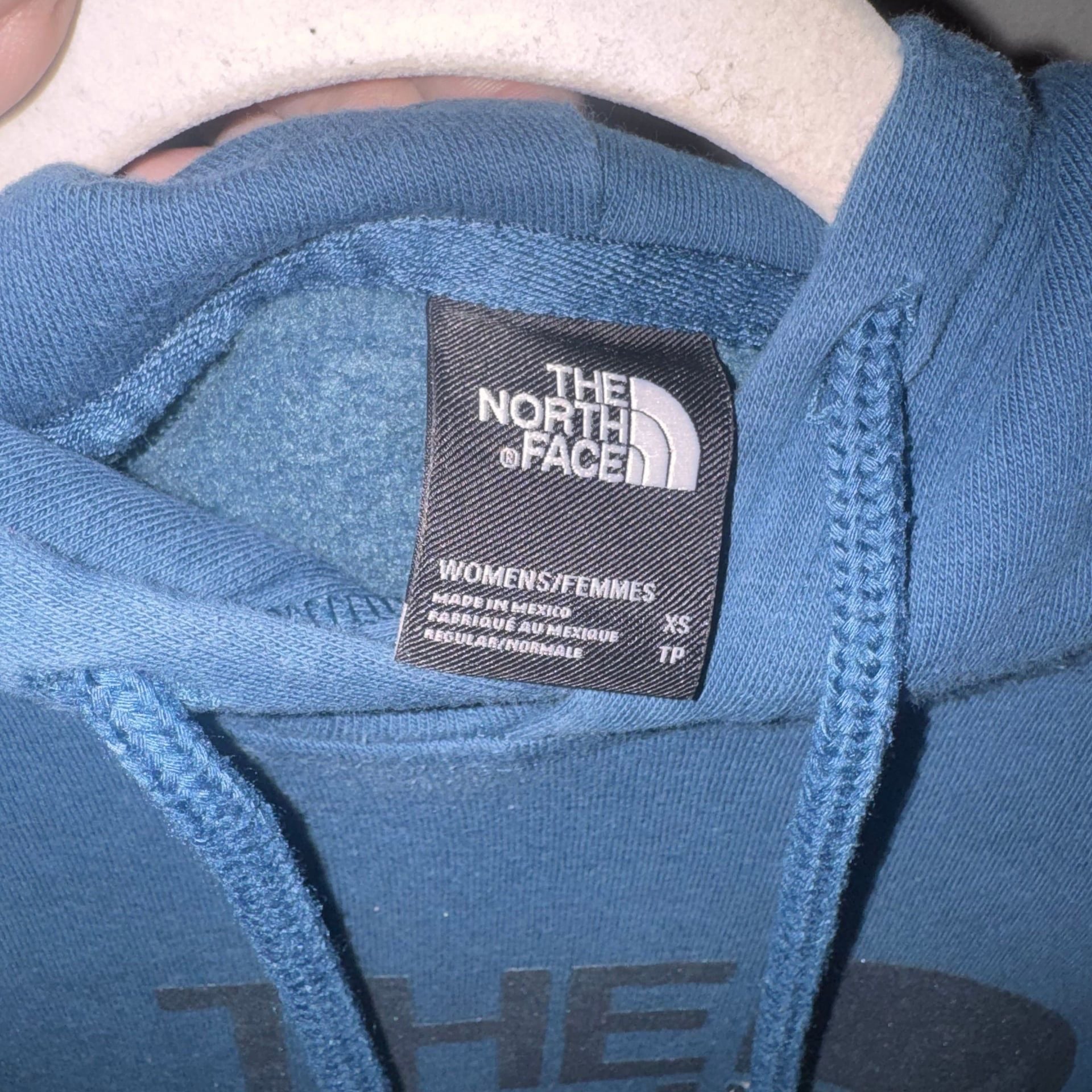 The North Face Women's Half Dome Pullover Hoodie in Mallard Blue XS 4