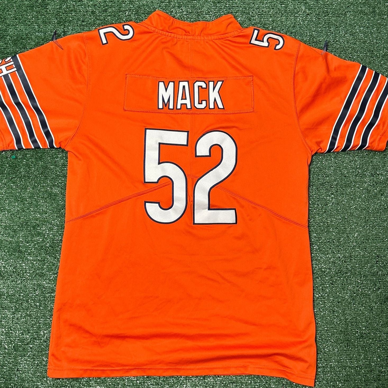 Khalil Mack 52 Chicago Bears Alternate Jersey Large Orange Size Medium Mens 5