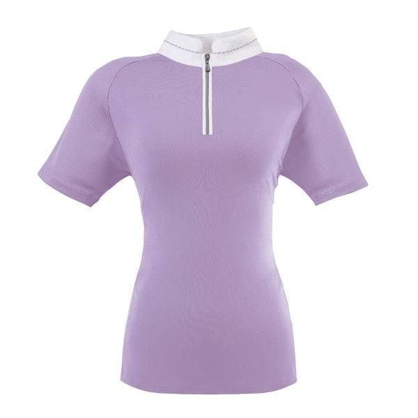 Ovation Women's Signature Performance Short Sleeve Show Shirt in Lavender 2
