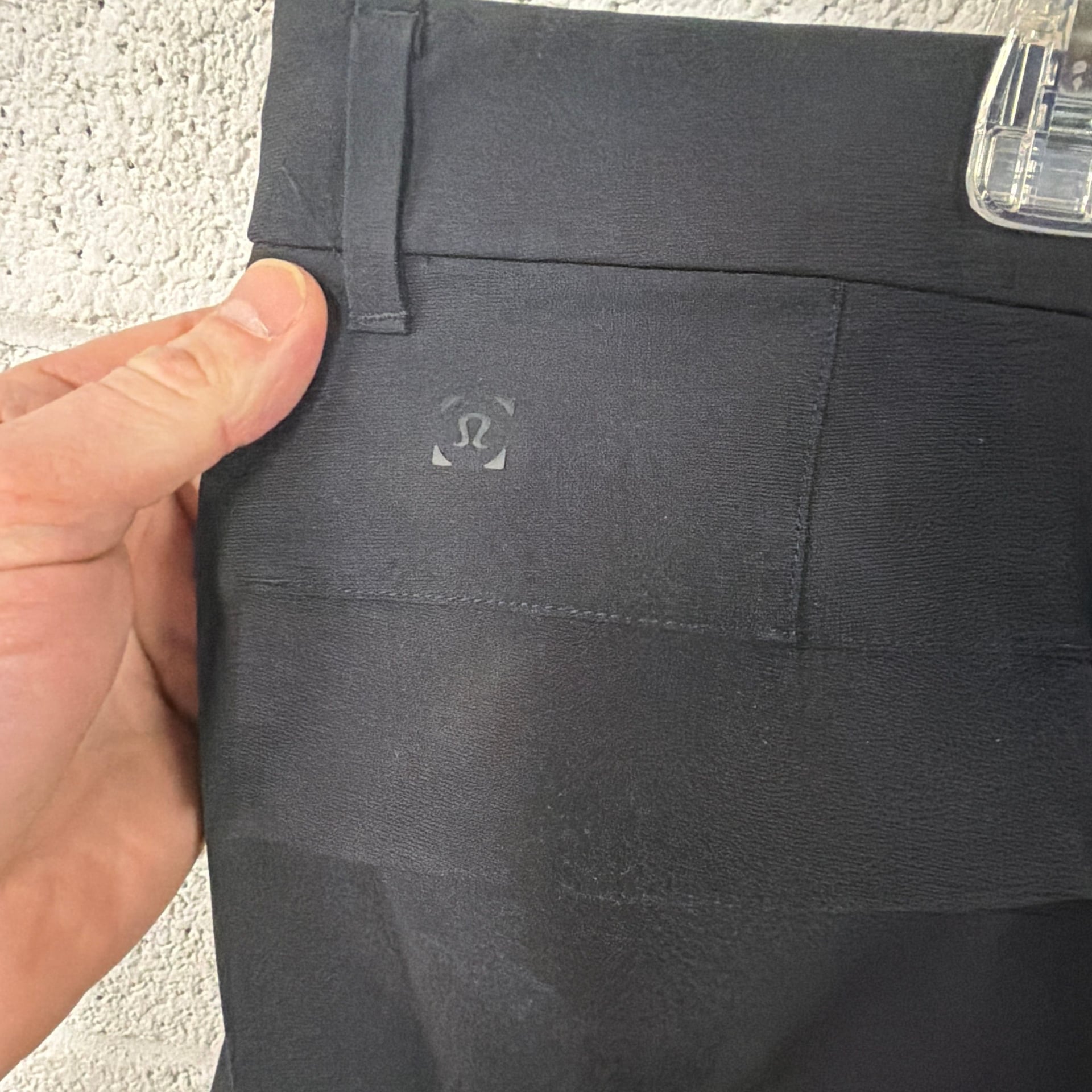 Lululemon Commission Slim-Fit Cargo Pant Black Warpstreme 4