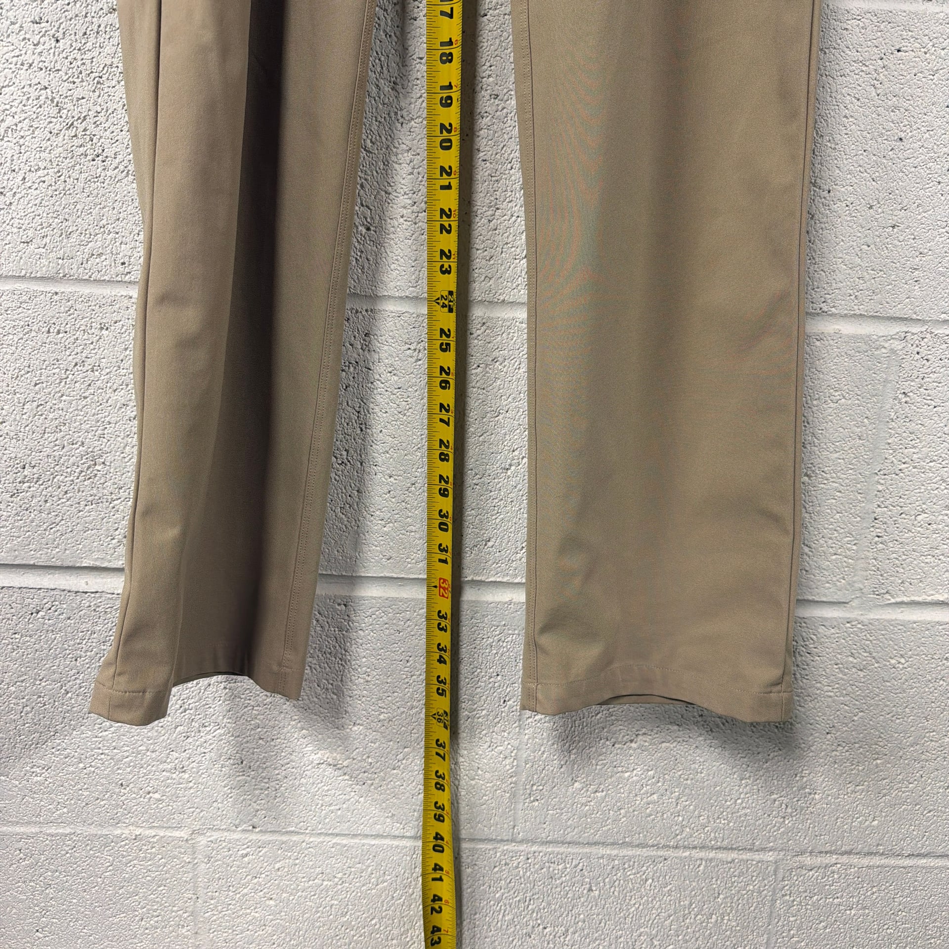 Lululemon ABC Classic-Fit Trouser Warpstreme Khaki Pants 36x34 2