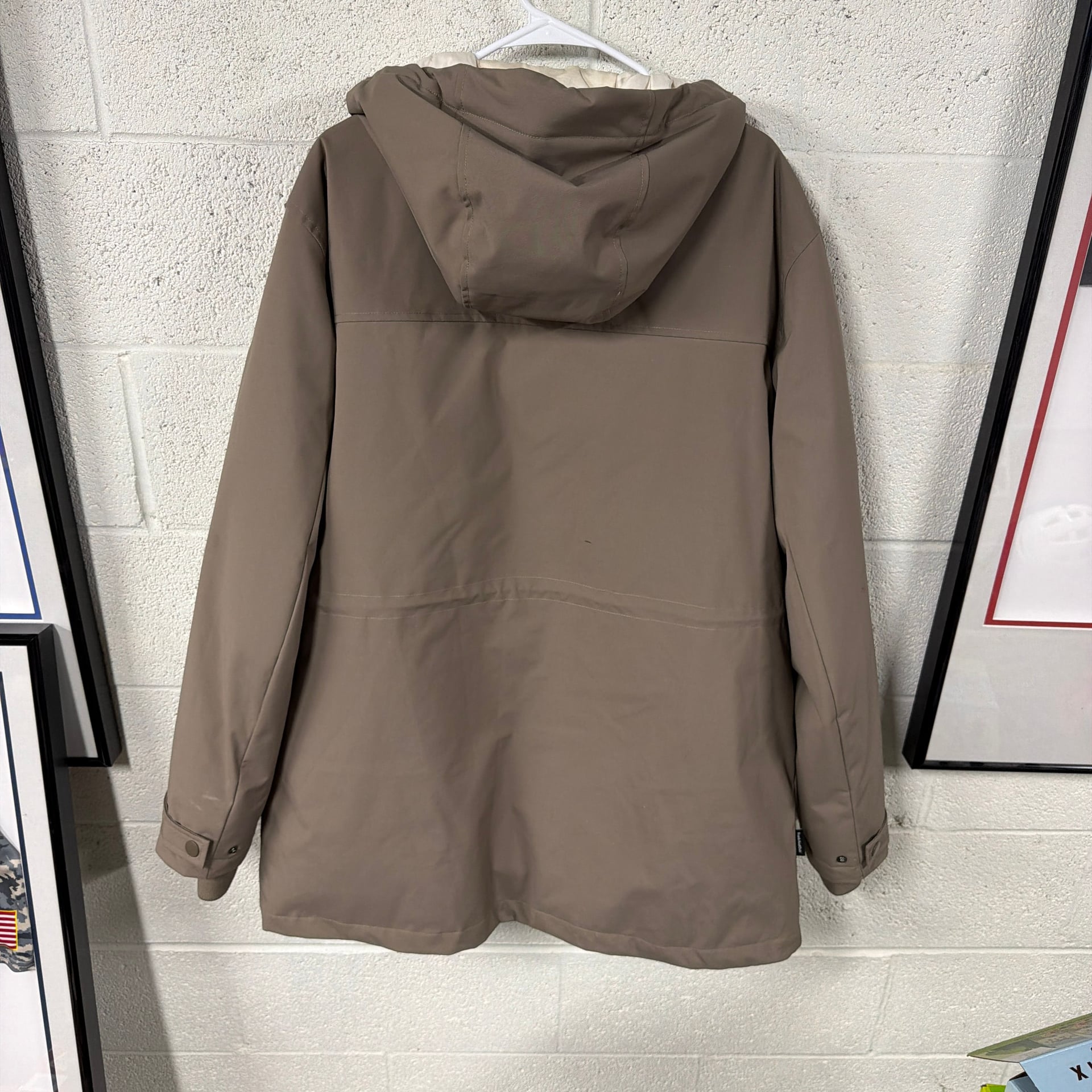 Frank And Oak Plateau PrimaLoft Insulated Hooded Winter Parka in Brown 6