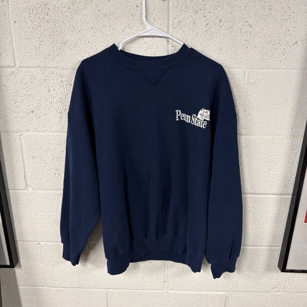 Vintage 90s Penn State Nittany Lions Embroidered Crewneck Sweatshirt XXL