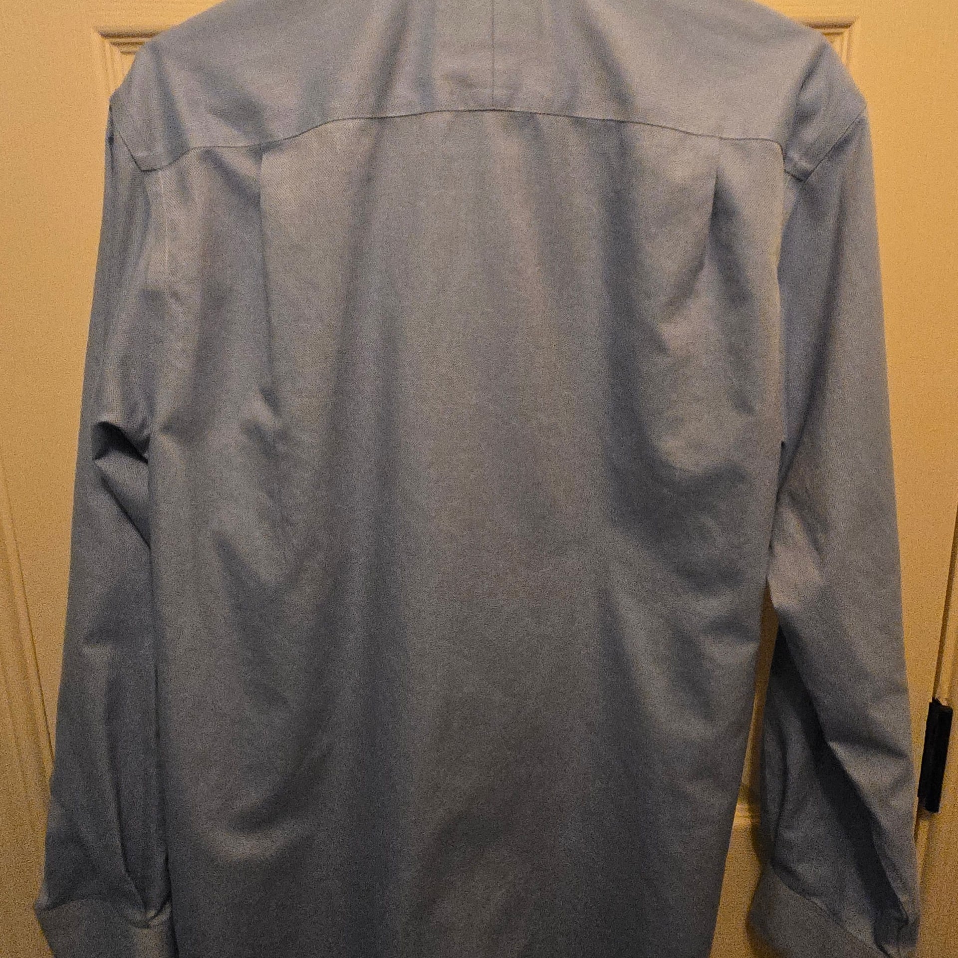 Charles Tyrwhitt Classic Fit Non-Iron Blue Dress Shirt 16/35 2