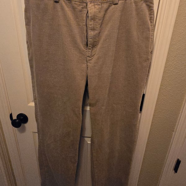 Vintage Ralph Lauren POLO Philip Pant corduroy Brown 38×36