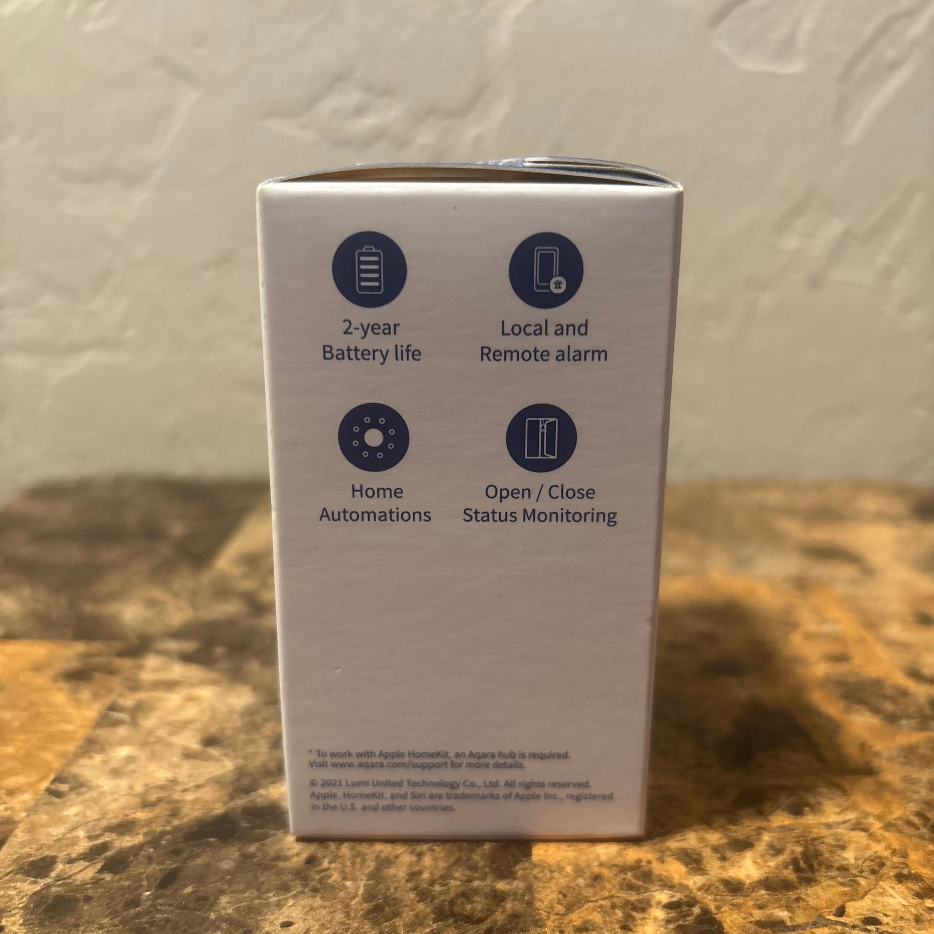 Aqara Door and Window Sensor, Zigbee Connection, Wireless Contact Sensor for Smart Home Automation 2