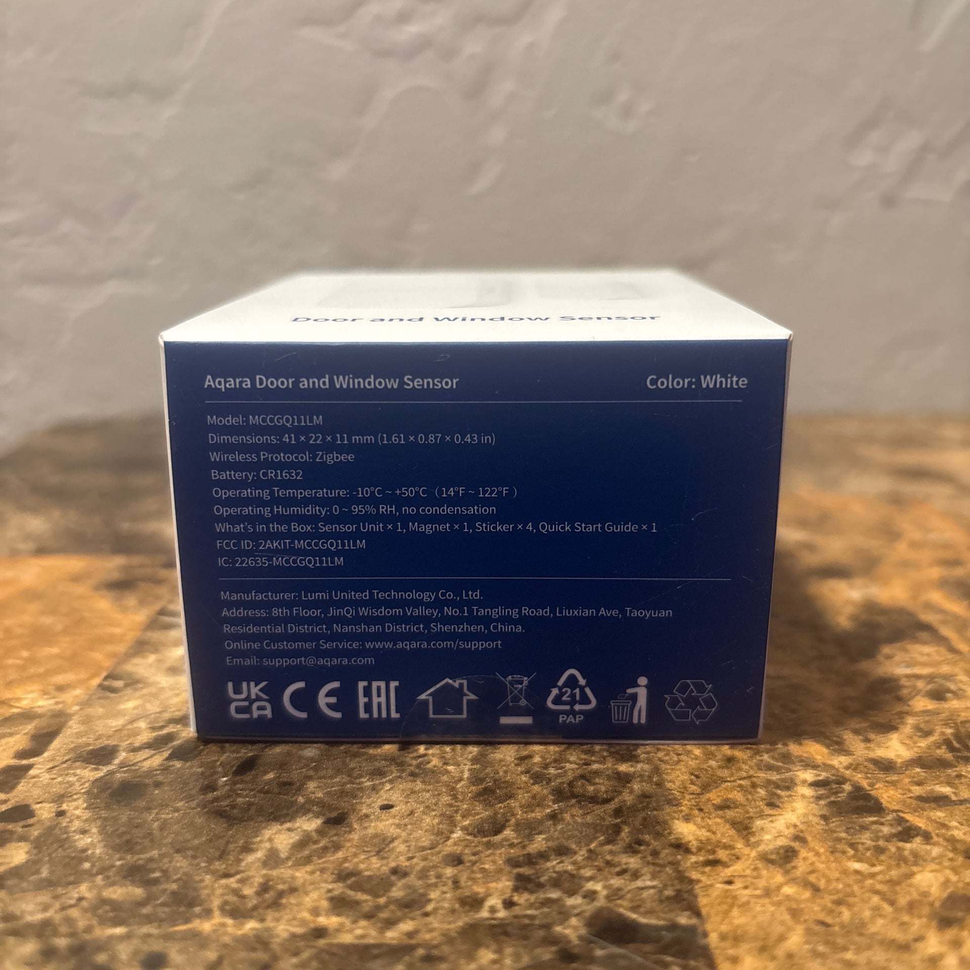 Aqara Door and Window Sensor, Zigbee Connection, Wireless Contact Sensor for Smart Home Automation 5