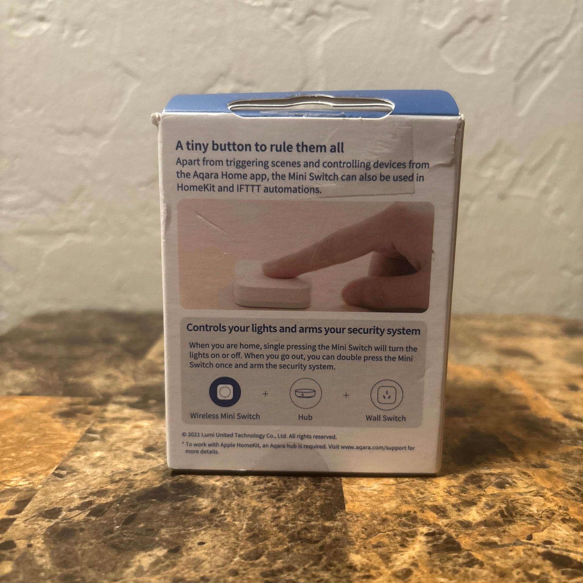 Aqara Wireless Mini Switch Smart Remote Button 3