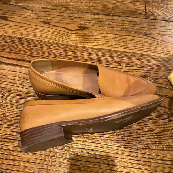 Madewell The Frances Loafer in English Saddle Leather